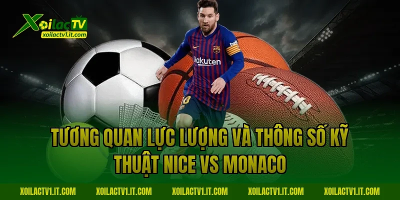 Tương quan lực lượng và thông số kỹ thuật Nice vs Monaco